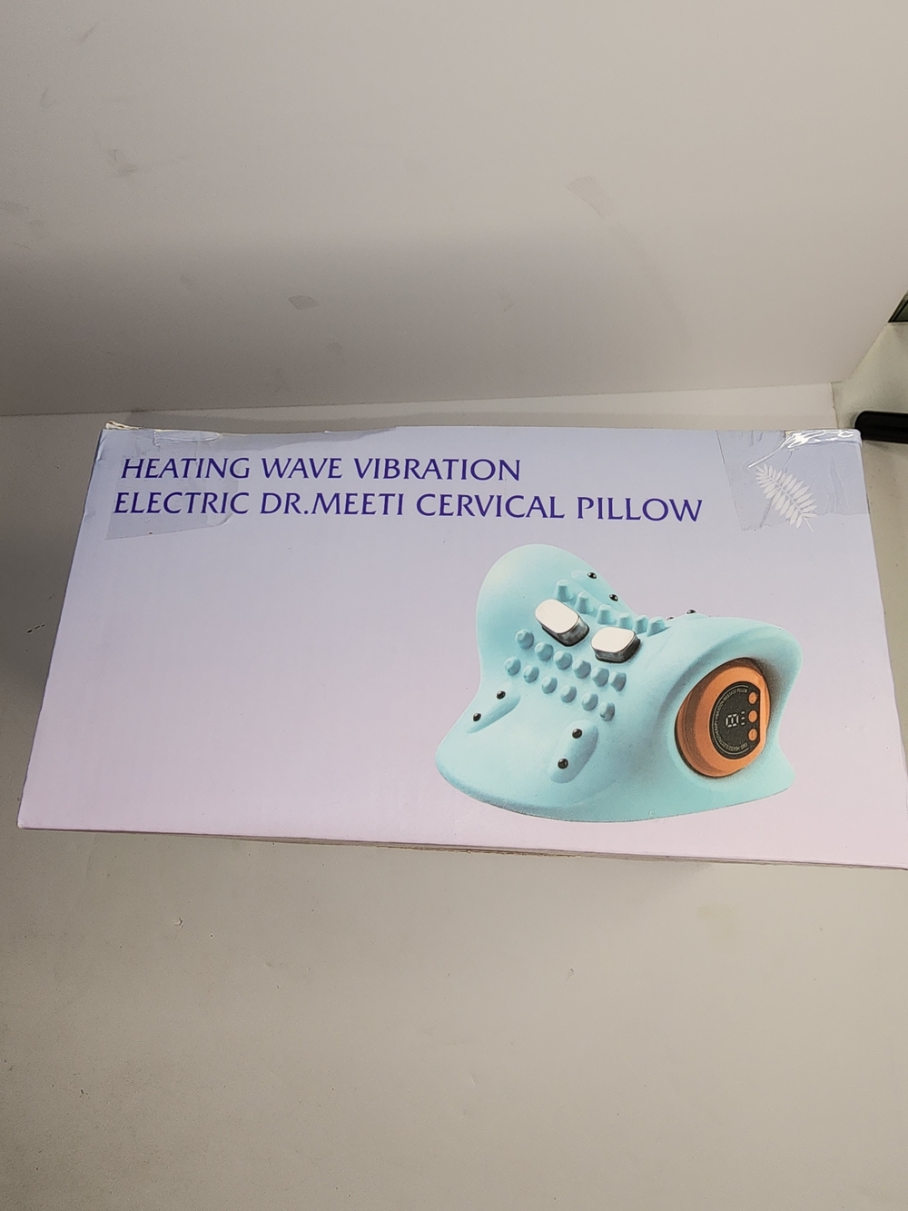 Heated Neck Massager Pillow Cervical Pain Relief Vibration Electric Support